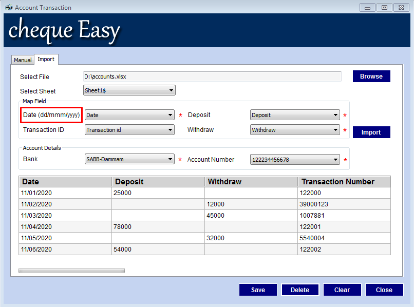 Cheque Easy Writer Software by tamimisoftware CodeCanyon